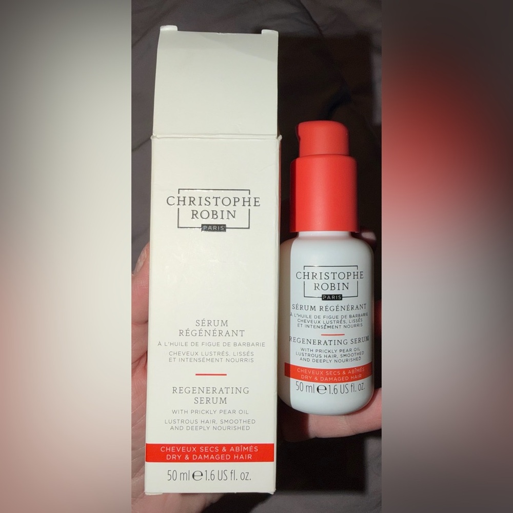 Christophe Robin Regenerating Hair Serum. New